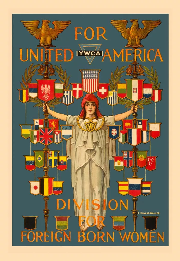 YWCA was a partner of the U.S. Americanization programs that targeted women